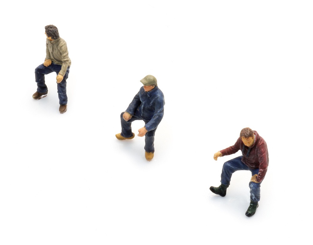 Moderne Trakorfahrer Modell von Artitec 1:87