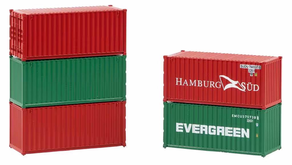 Container 20t Bausatz 5er Set-1
