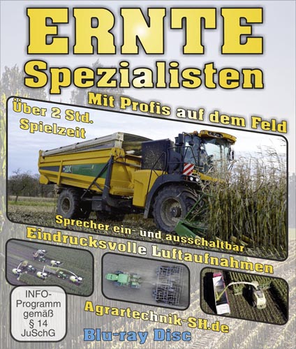 Blu-ray Ernte Spezialisten „Profis auf dem Feld“