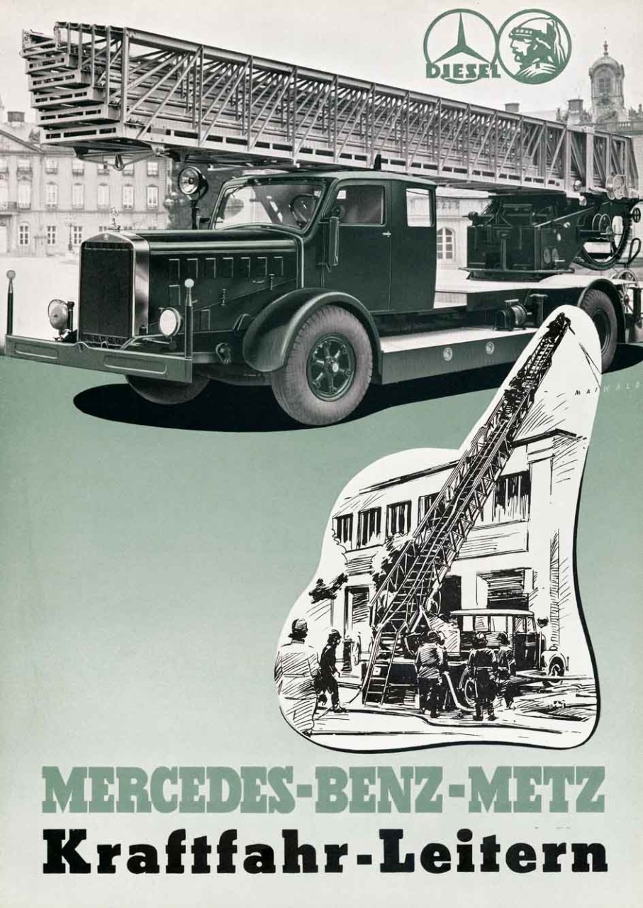 Feuerwehrfahrzeuge Mercedes-Benz 1926-1945