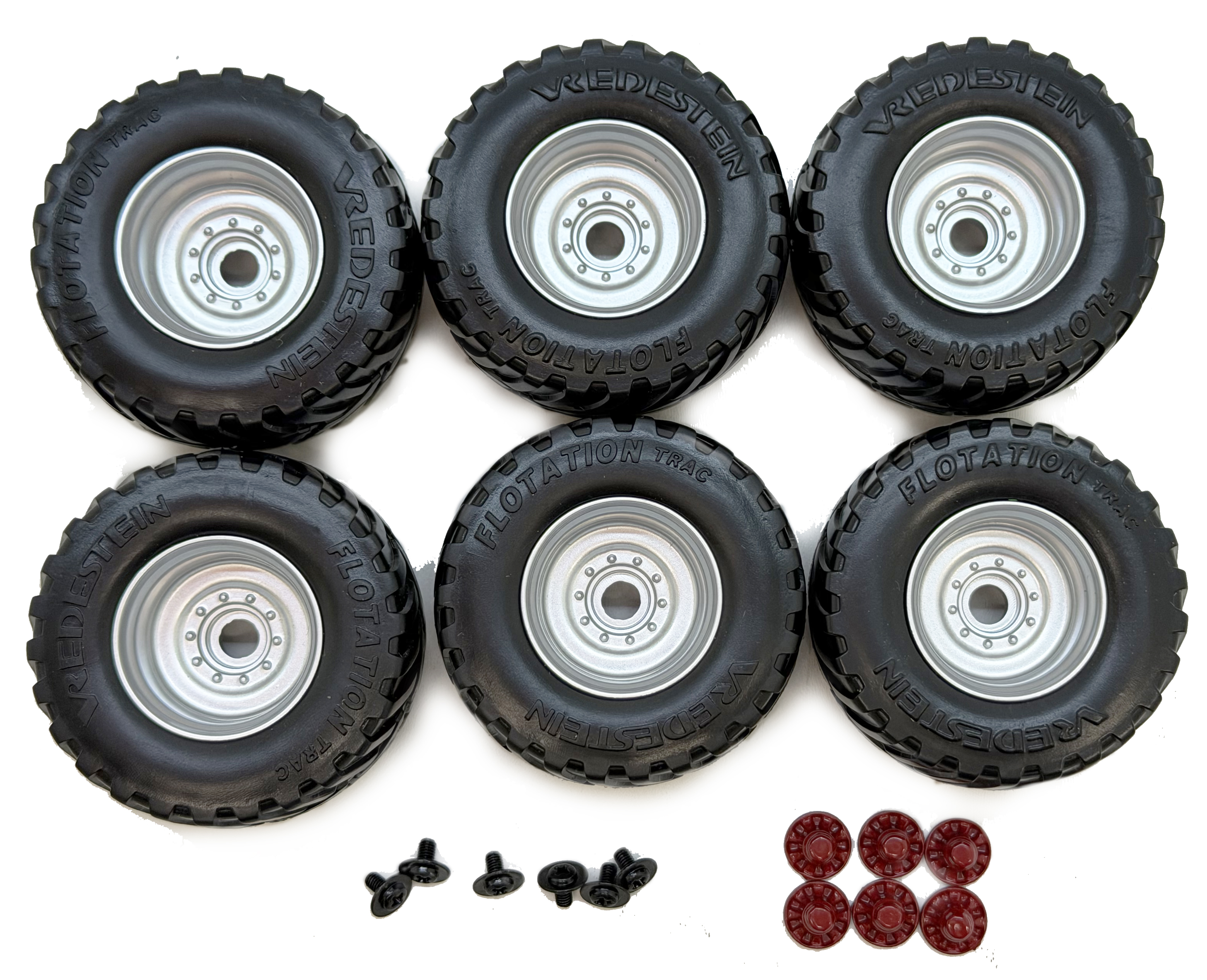 Satz Strautmann Räder + Felgen + Kappen Modell von MarGe Models 1:32