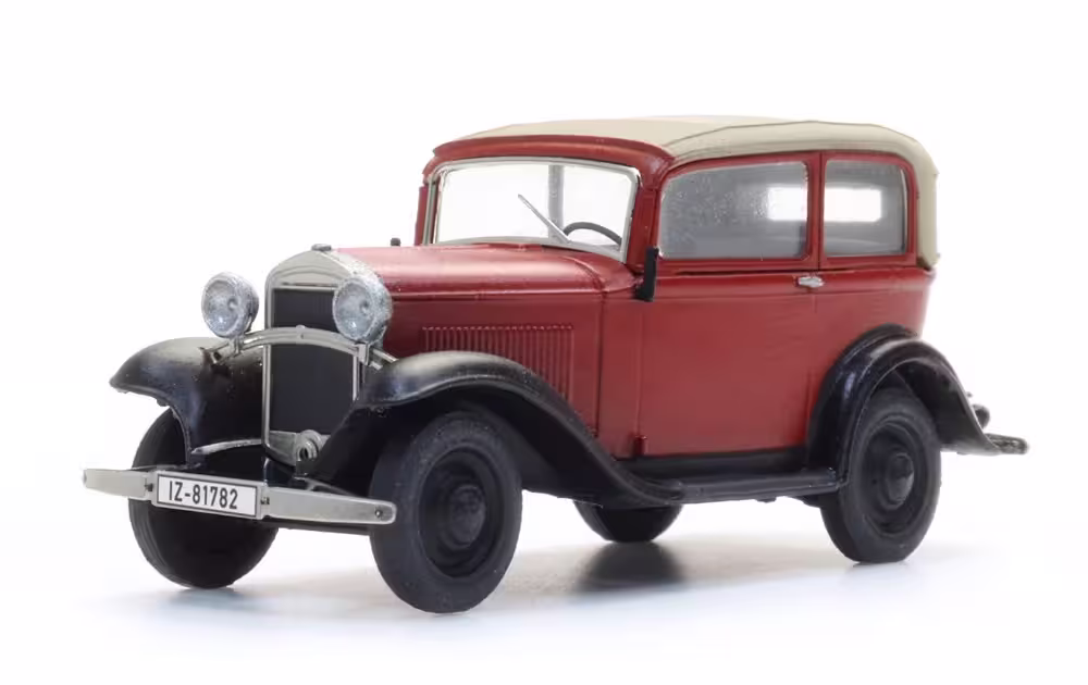 MA76163-1 Artikelname: Opel 1.2L Bausatz Originalhersteller: Opel von Artitec im Maßstab: 1:87 Hersteller-Nr: 10.442