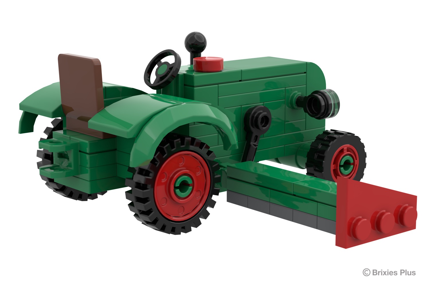 Fendt Dieselross F28 (mit Mähbalken) Classic Club Collection Brixies Plus Klemmbausteine