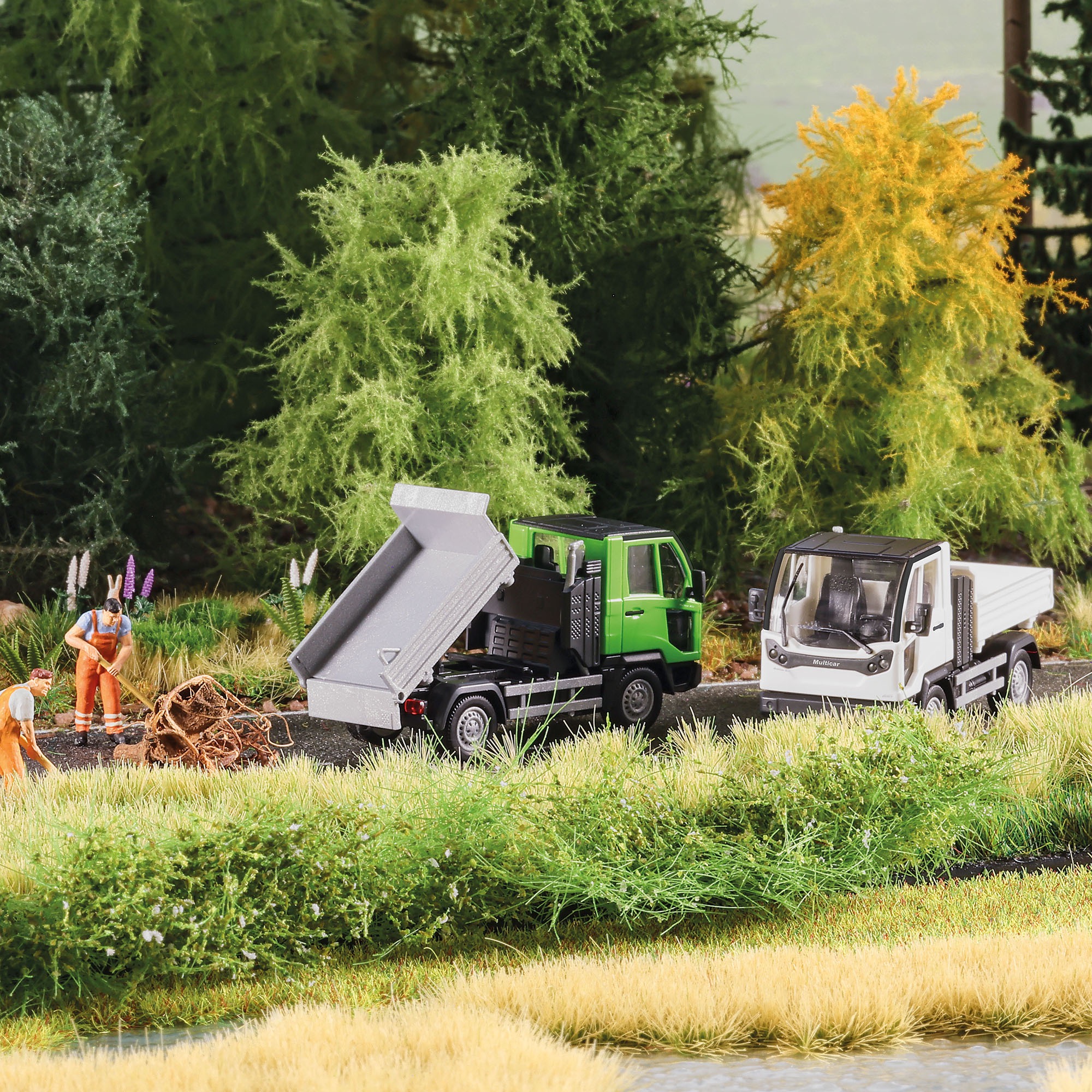 Multicar M 31 - grün Modell von Busch 1:87