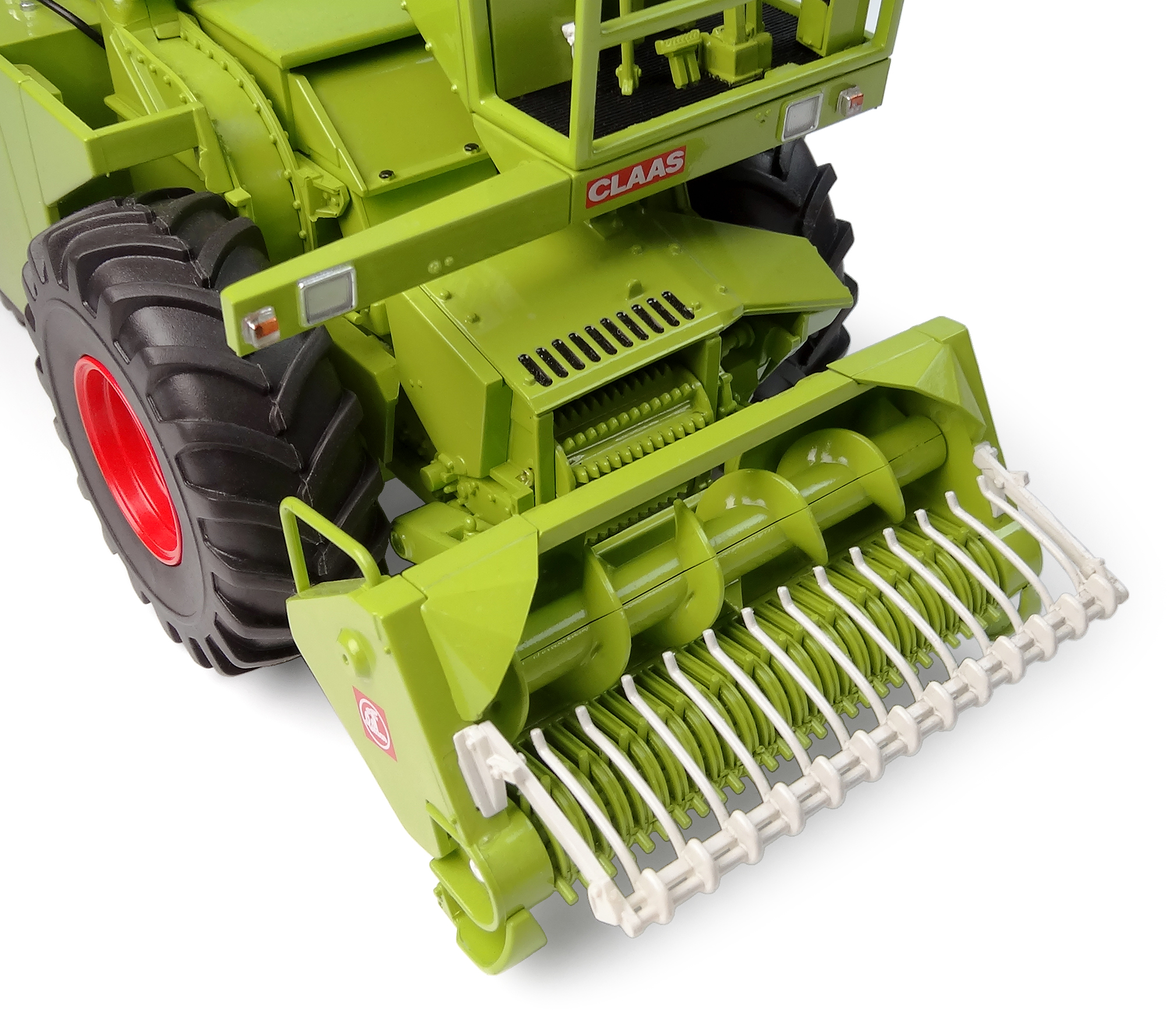 Claas Jaguar 80 SF mit Pick up Modell von Universal Hobbies 1:32