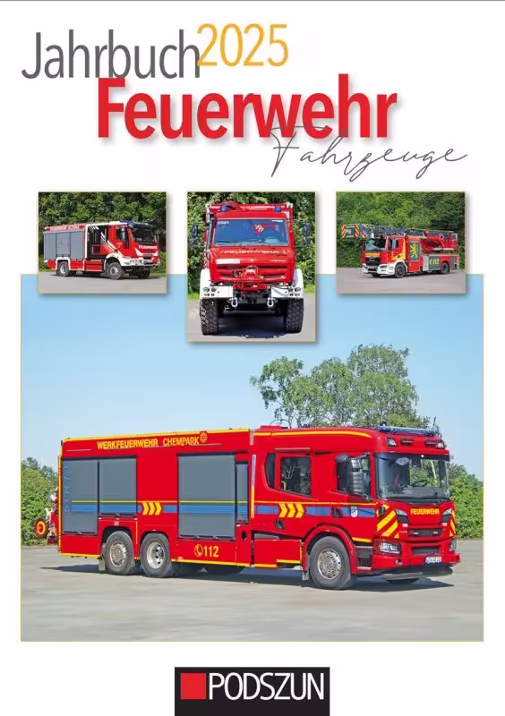 BA76495-1 Artikelname: Jahrbuch Feuerwehrfahrzeuge 2025 Originalhersteller:  von Podszun Hersteller-Nr: 1136