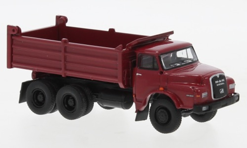 MAN 26.280 DHAK rubinrot  Modell von Brekina 1:87