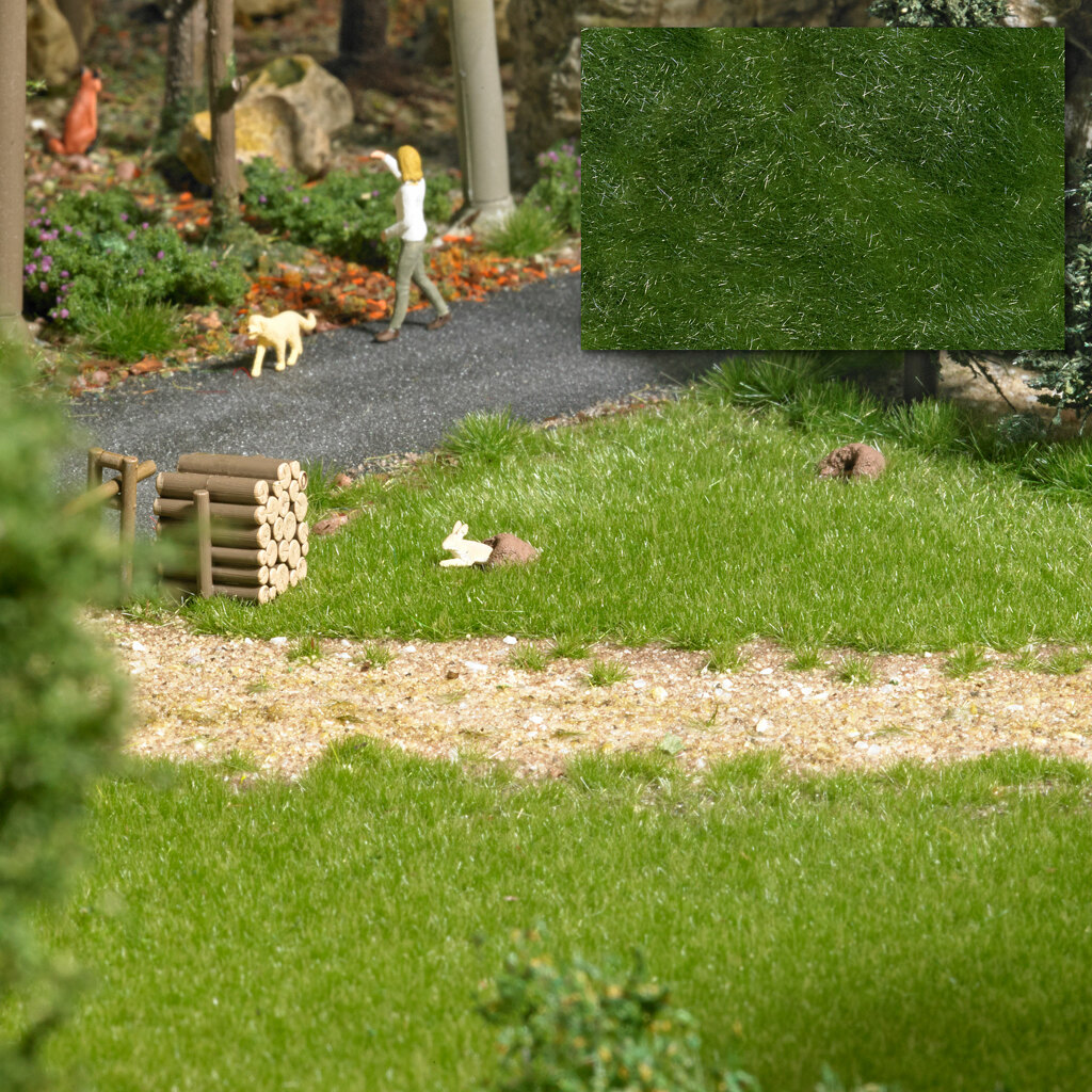 Grasfasern Sommer 4.5 mm Modell von Busch 1:87