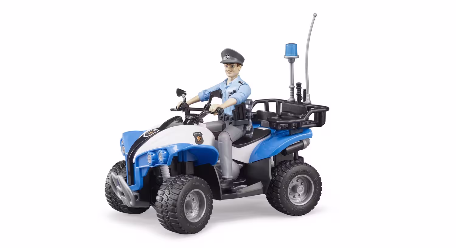 Polizei-Quad mit Polizist und Ausstattung eilbote-onlineshop - Agrarfox