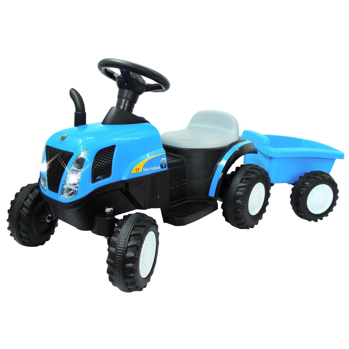 New Holland 6V Ride-on mit Anhänger