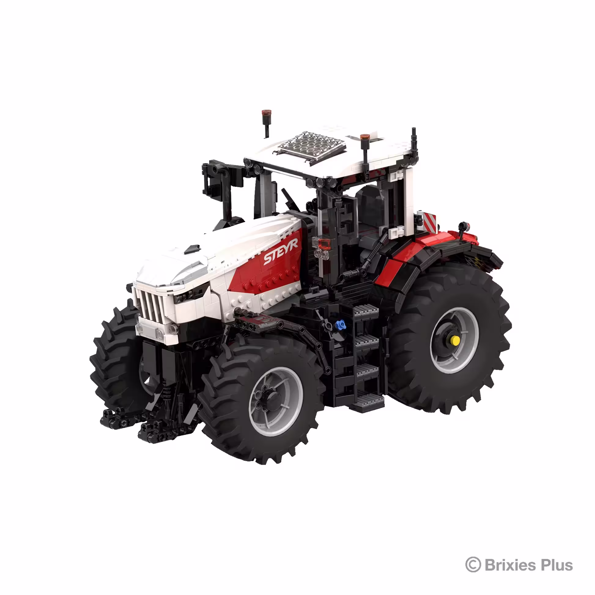 MA76837-1 Artikelname: Brixies Plus Technik Steyr Cervus 6440 CVT Originalhersteller: Steyr von Brixies Plus im Maßstab: 1:32 Hersteller-Nr: 222.886