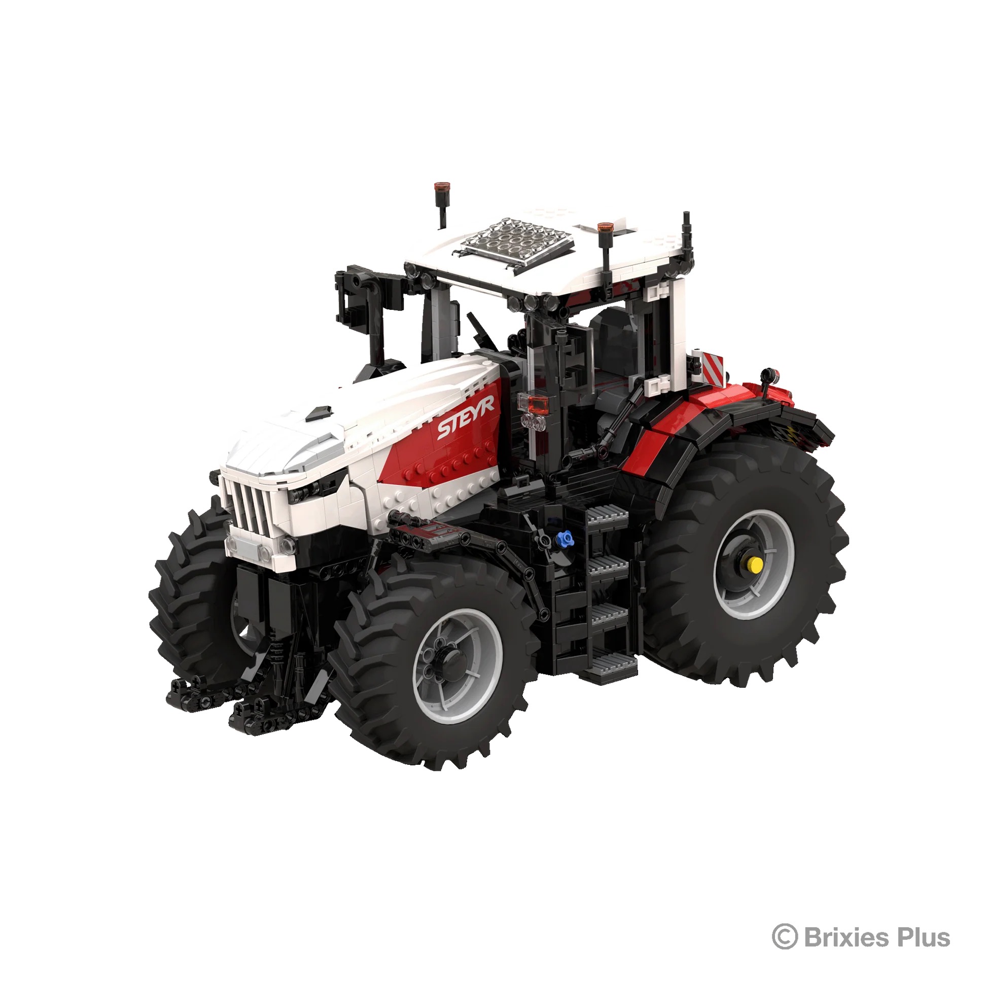 MA76837-1 Artikelname: Brixies Plus Technik Steyr Cervus 6440 CVT Originalhersteller: Steyr von Brixies Plus im Maßstab: 1:32 Hersteller-Nr: 222.886