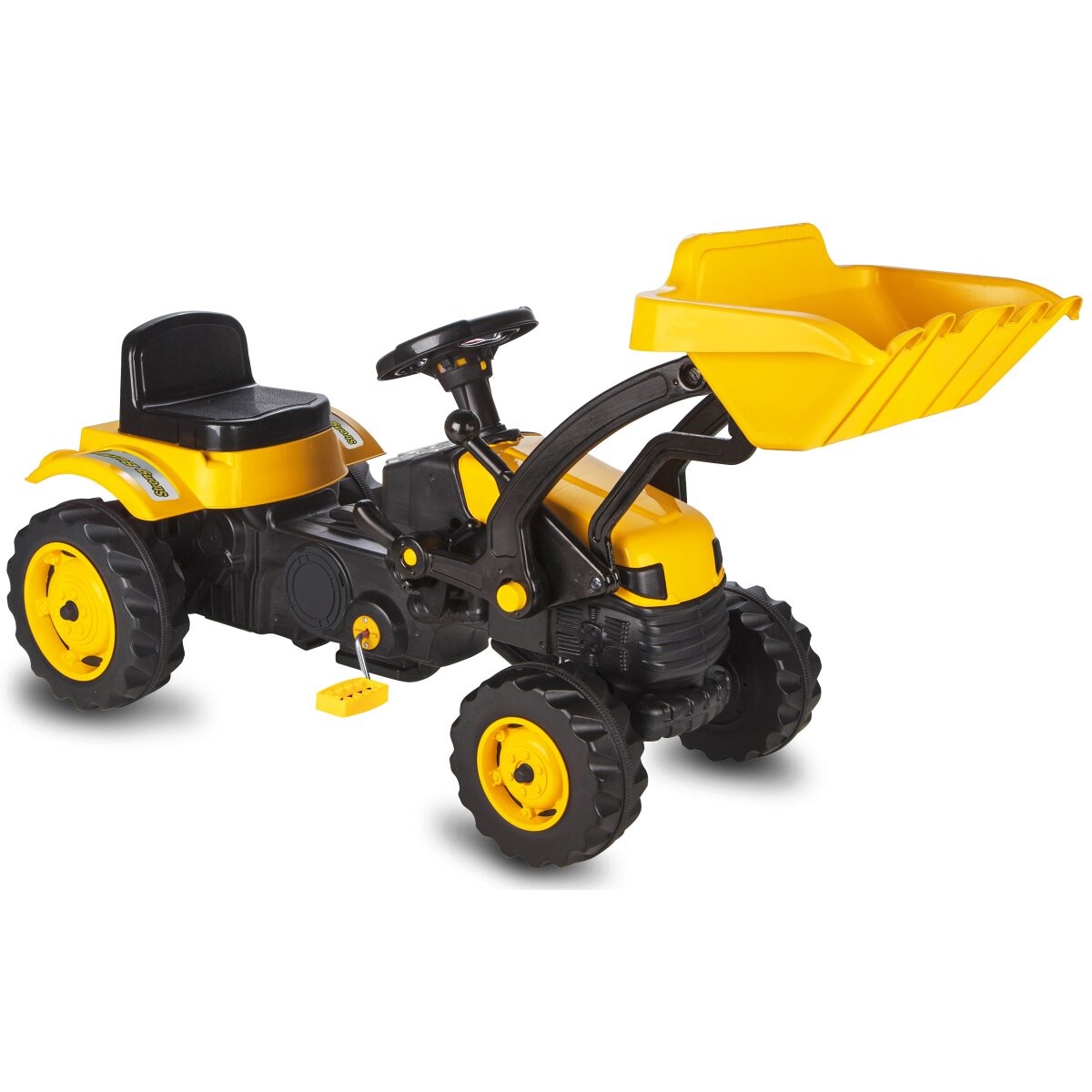 Trettraktor mit Frontlader Strong Bull