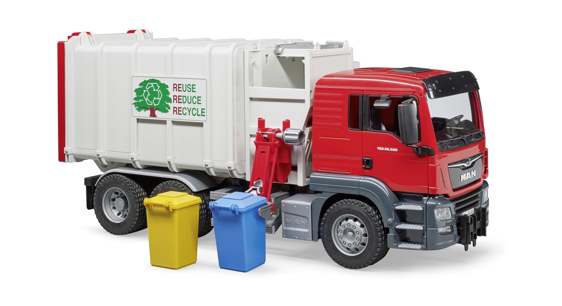 MAN TGS Seitenlader Müll-LKW Modell von Bruder 1:16
