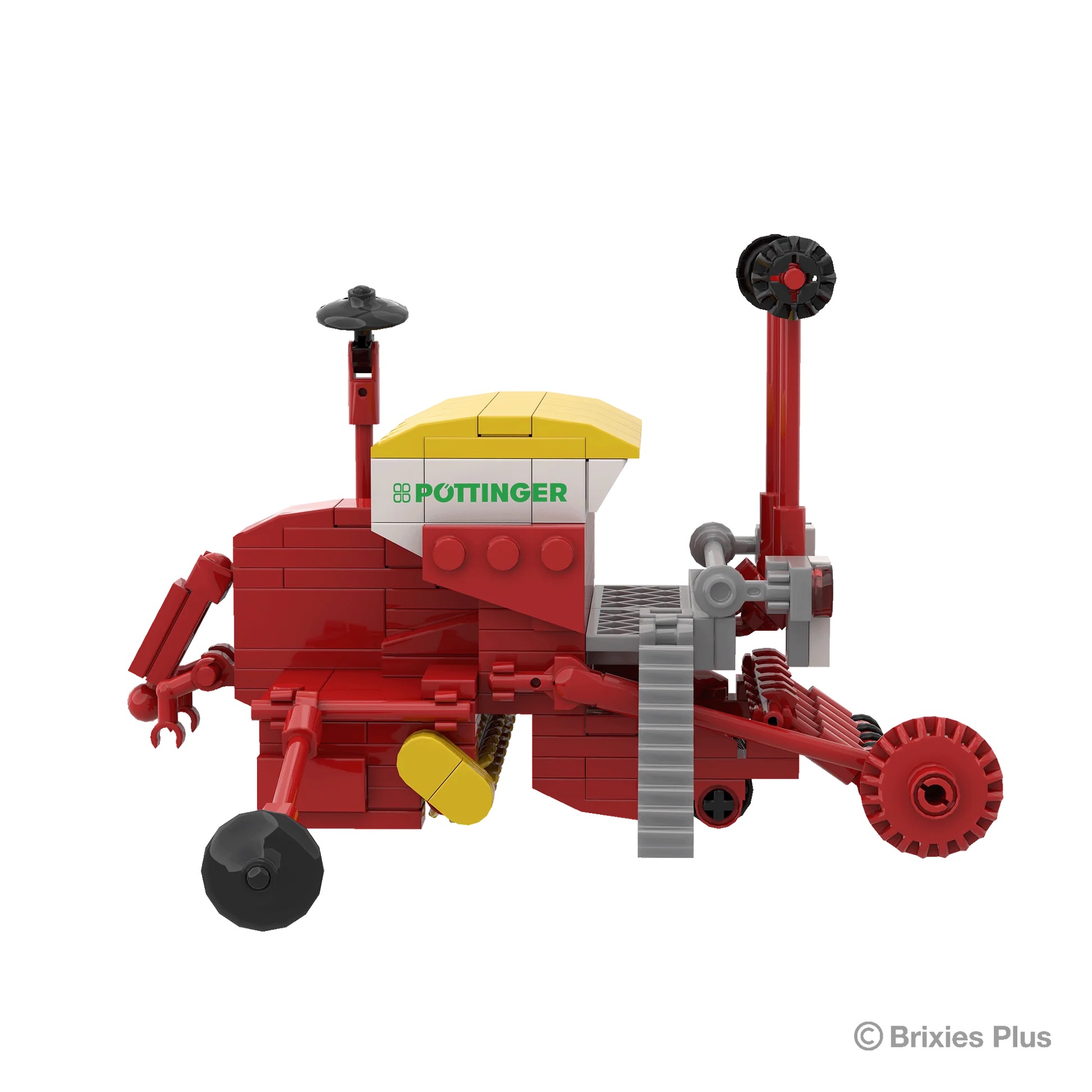 BRIXIES Plus Pöttinger Vitasem M Modell von Brixies Plus 1:32