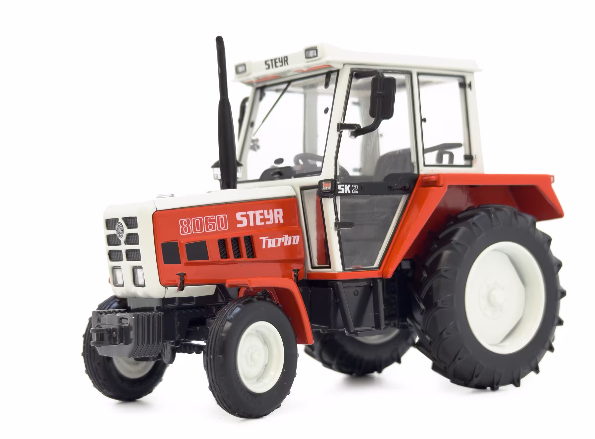 MA76742-1 Artikelname: Steyr 8060 SK2 2WD Originalhersteller: Steyr Modelltyp: 8060 von MarGe Models im Maßstab: 1:32 Hersteller-Nr: 2605