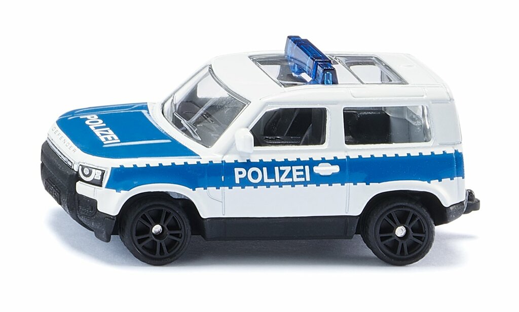 Land Rover Defender Bundespolizei Modell von Siku 