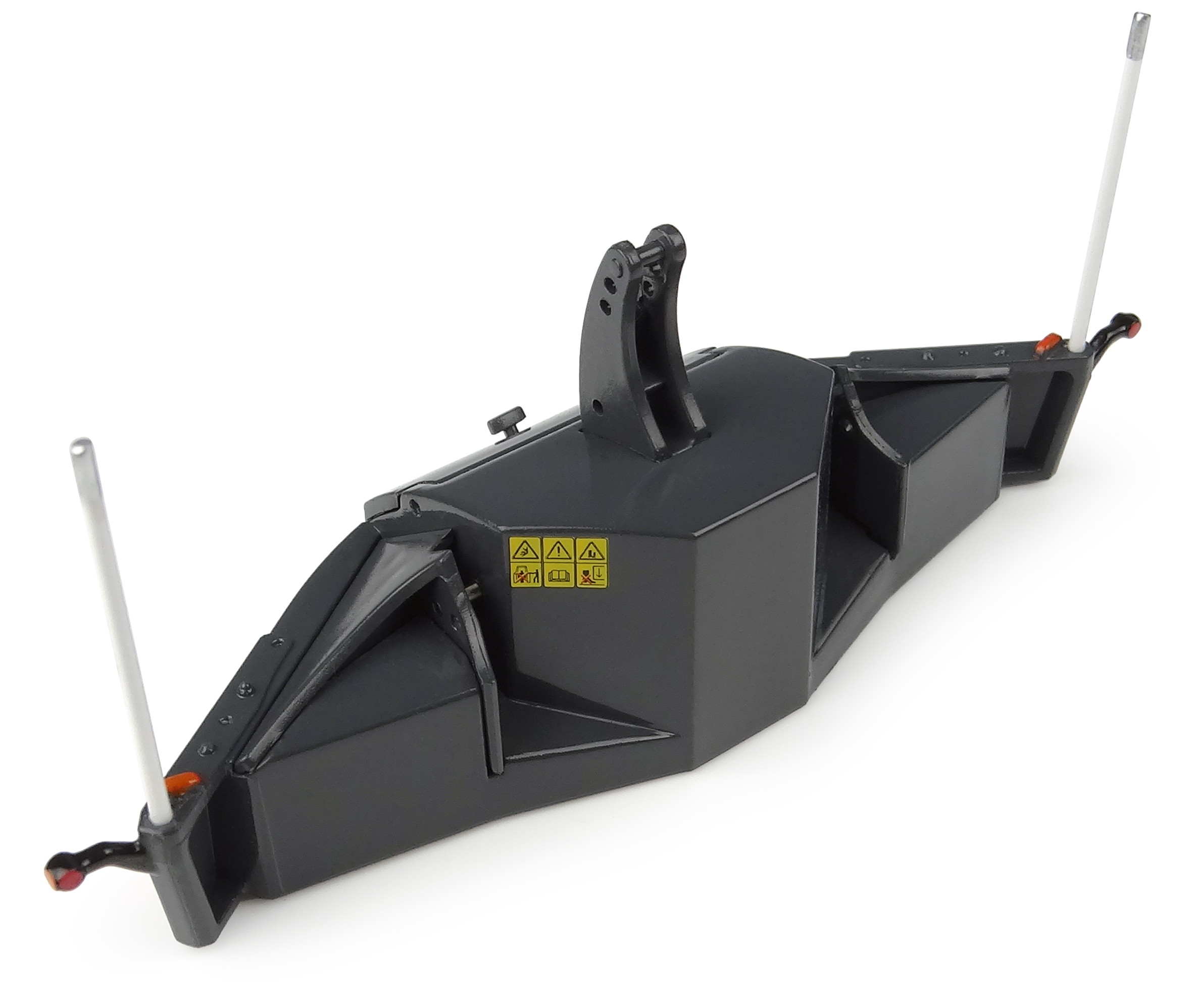 Tractorbumper Sicherheitsfrontgewicht Plus 1500 kg Fendt-Version Modell von Universal Hobbies 1:32
