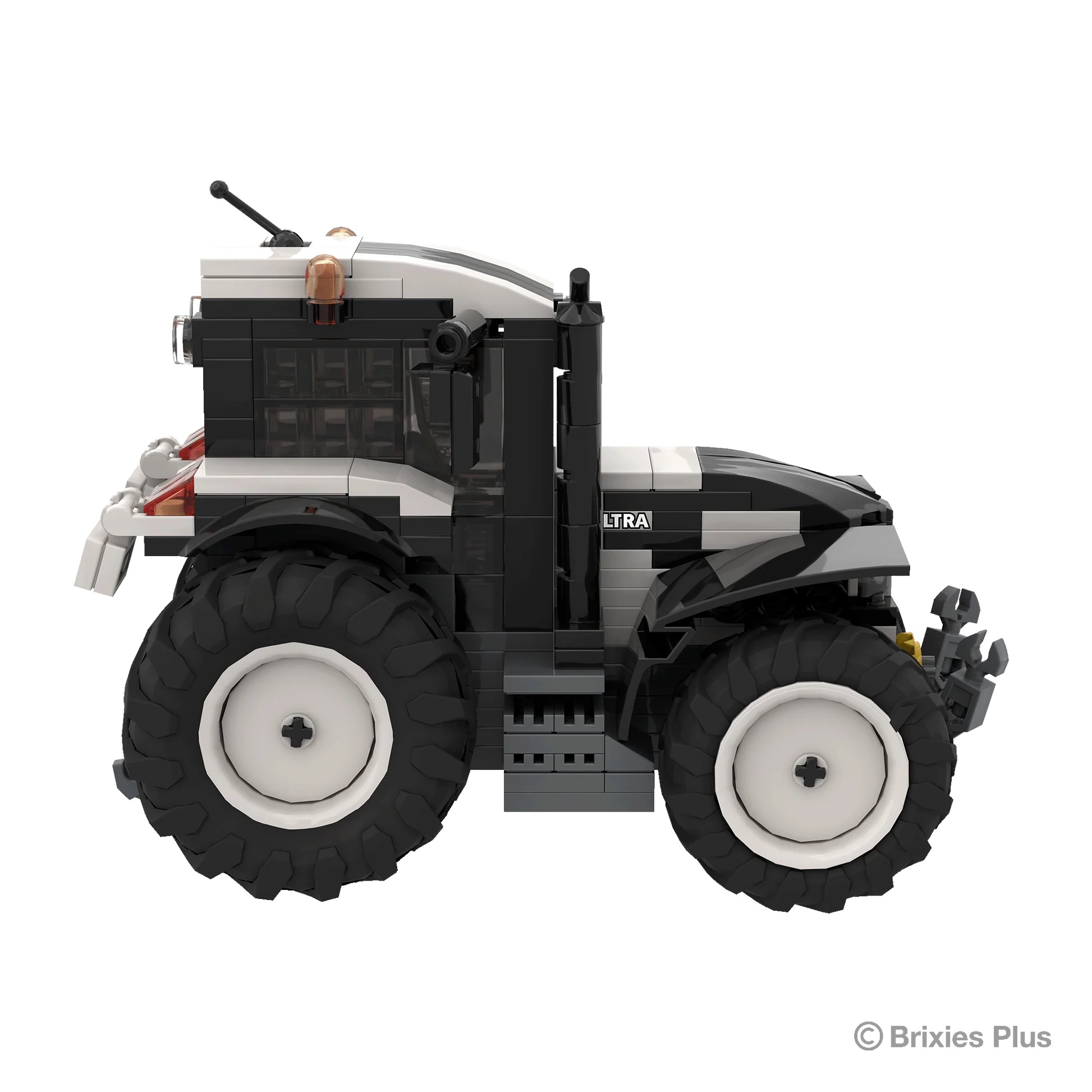 BRIXIES Plus Valtra T255 weiß Modell von Brixies Plus 1:32