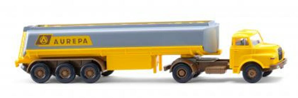 MAN Tanksattelzug Aurepa Modell von WIKING 1:87