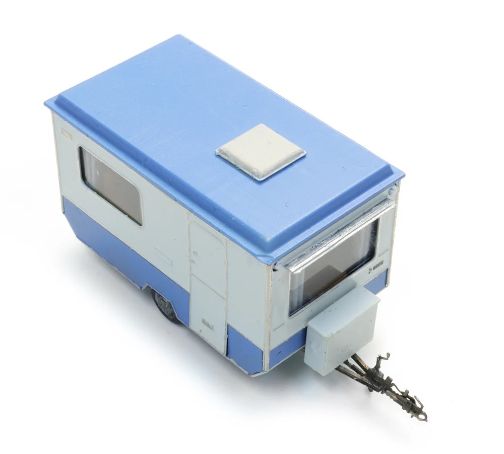 DDR Wohnwagen „Bastei“ reisen Modell von Artitec 1:87