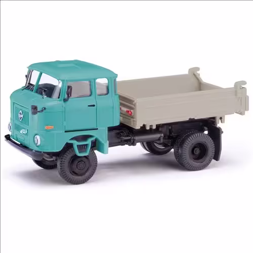 IFA W50 LA/3SK (Dreiseitenkipper) Speditionskabine blaugrau Modell von Espewe 1:87 eilbote-onlineshop - Agrarfox