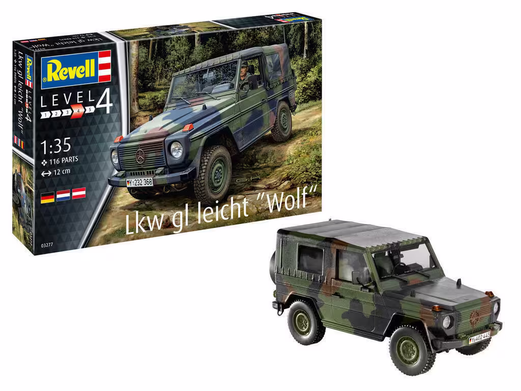 Lkw gl leicht Wolf Bausatz-1