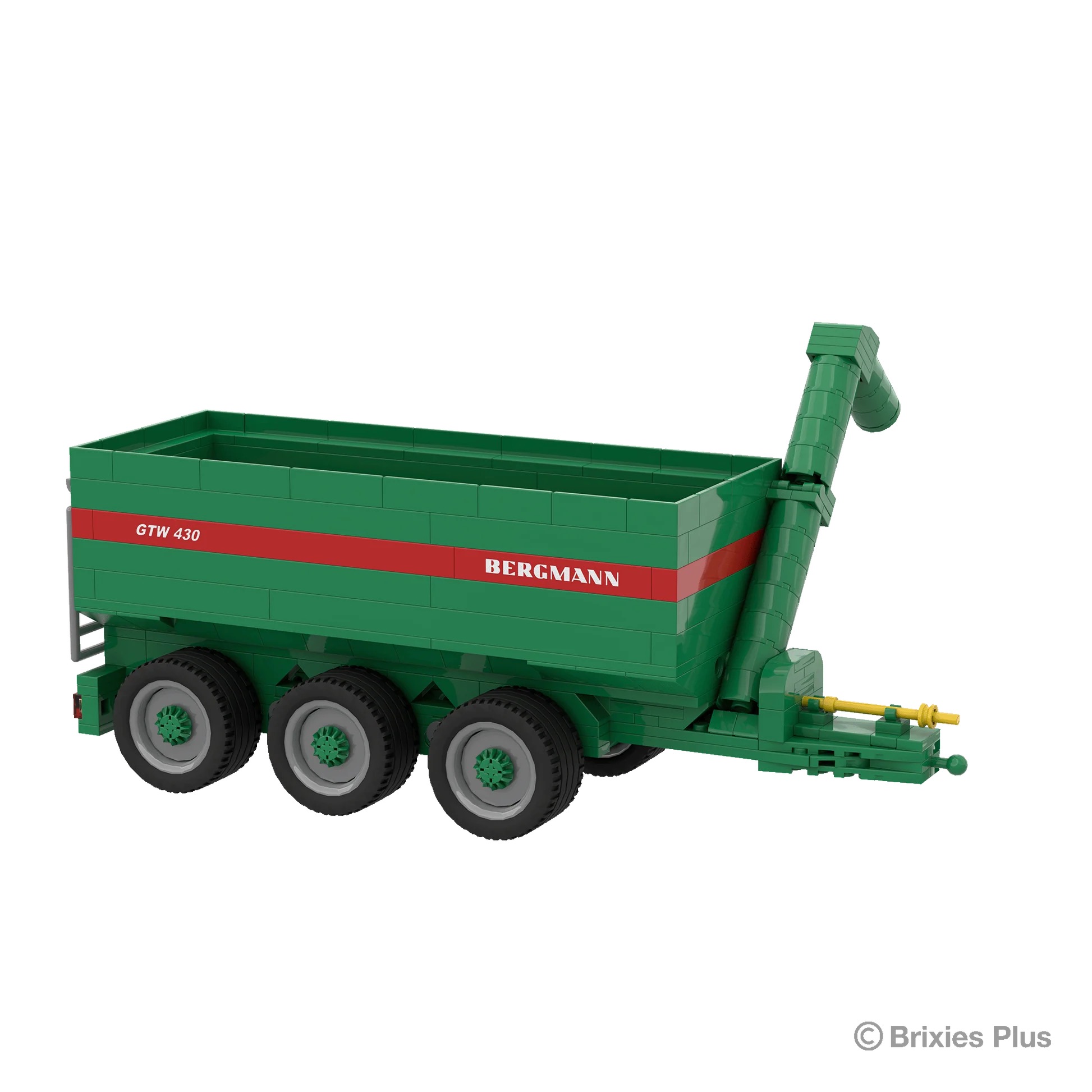 BRIXIES Plus Bergmann Überladewagen GTW 430 Modell von Brixies Plus 1:32