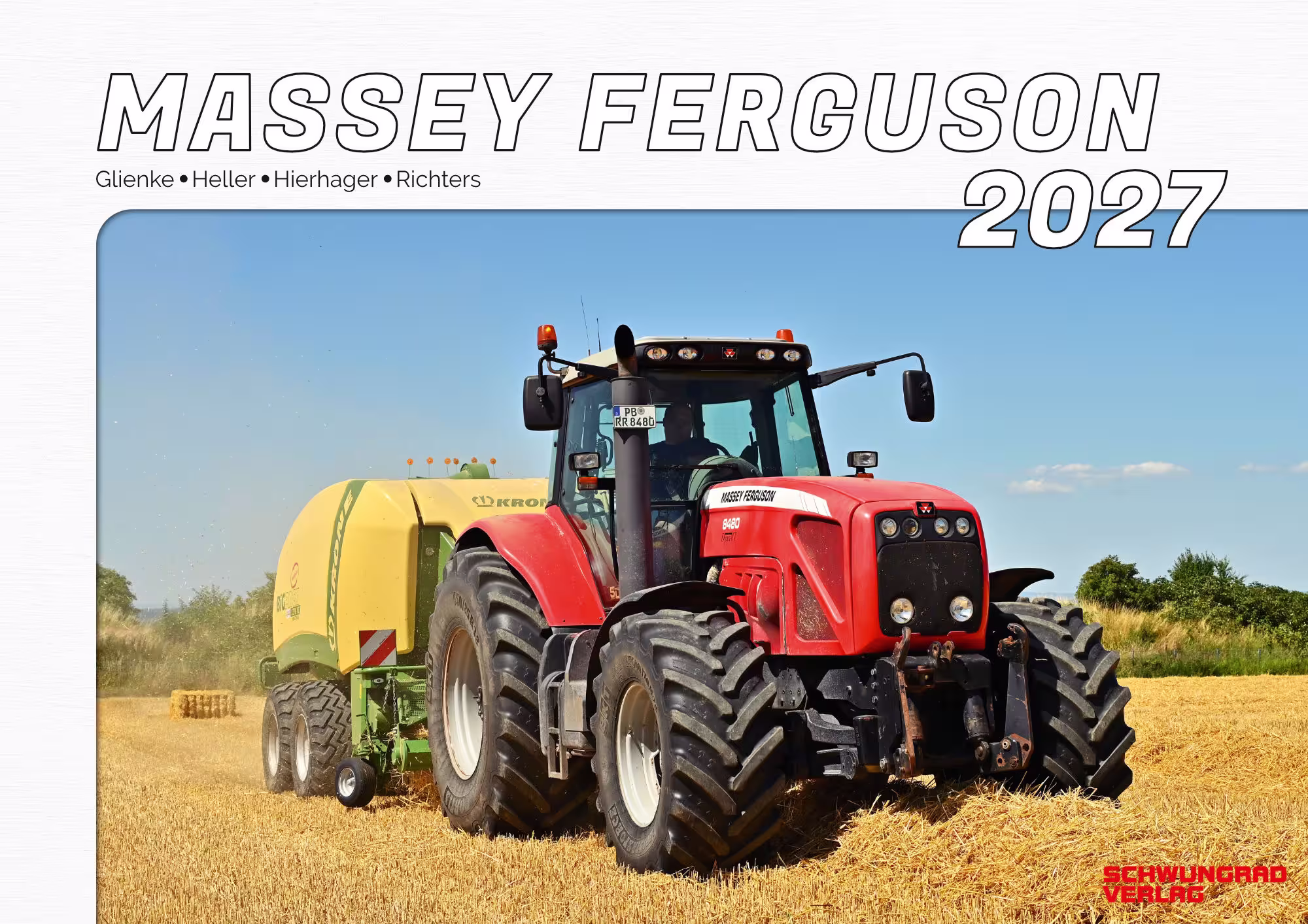 DA76973-1 Artikelname: Massey Ferguson Monatskalender 2027 Originalhersteller: Massey Ferguson