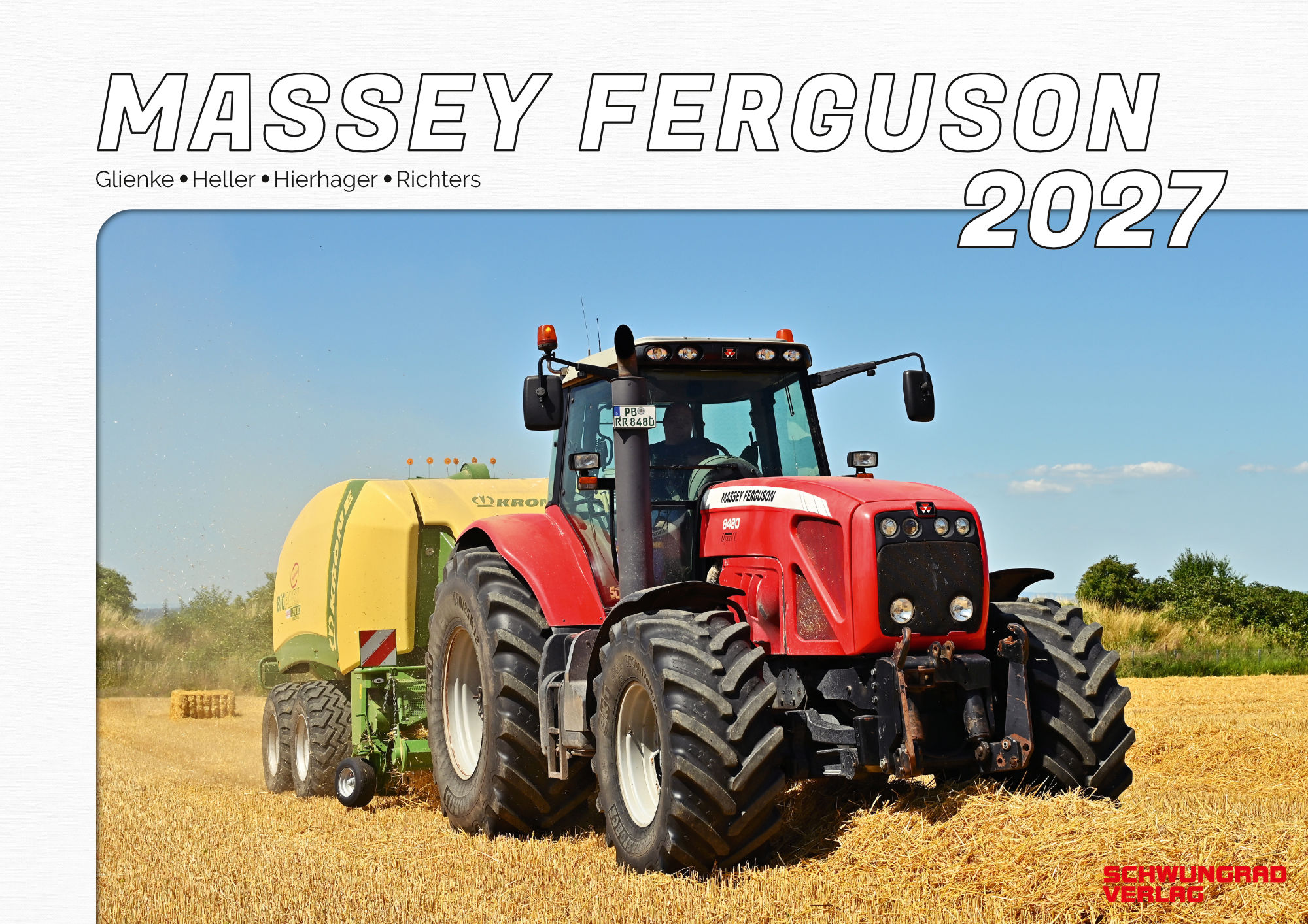 DA76973-1 Artikelname: Massey Ferguson Monatskalender 2027 Originalhersteller: Massey Ferguson