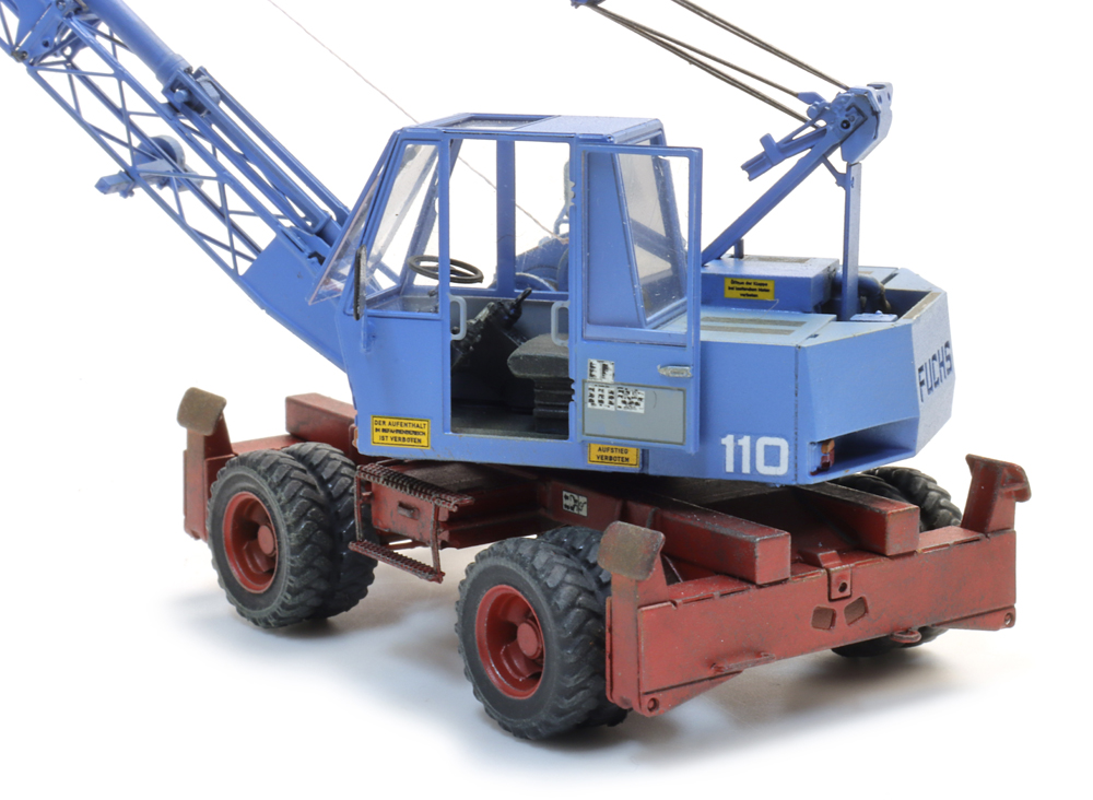 Fuchs 110 Kran Bausatz Modell von Artitec 1:87