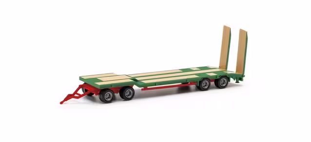 Goldhofer TU4-Anhänger lindgrün Modell von Herpa 1:87 eilbote-onlineshop - Agrarfox