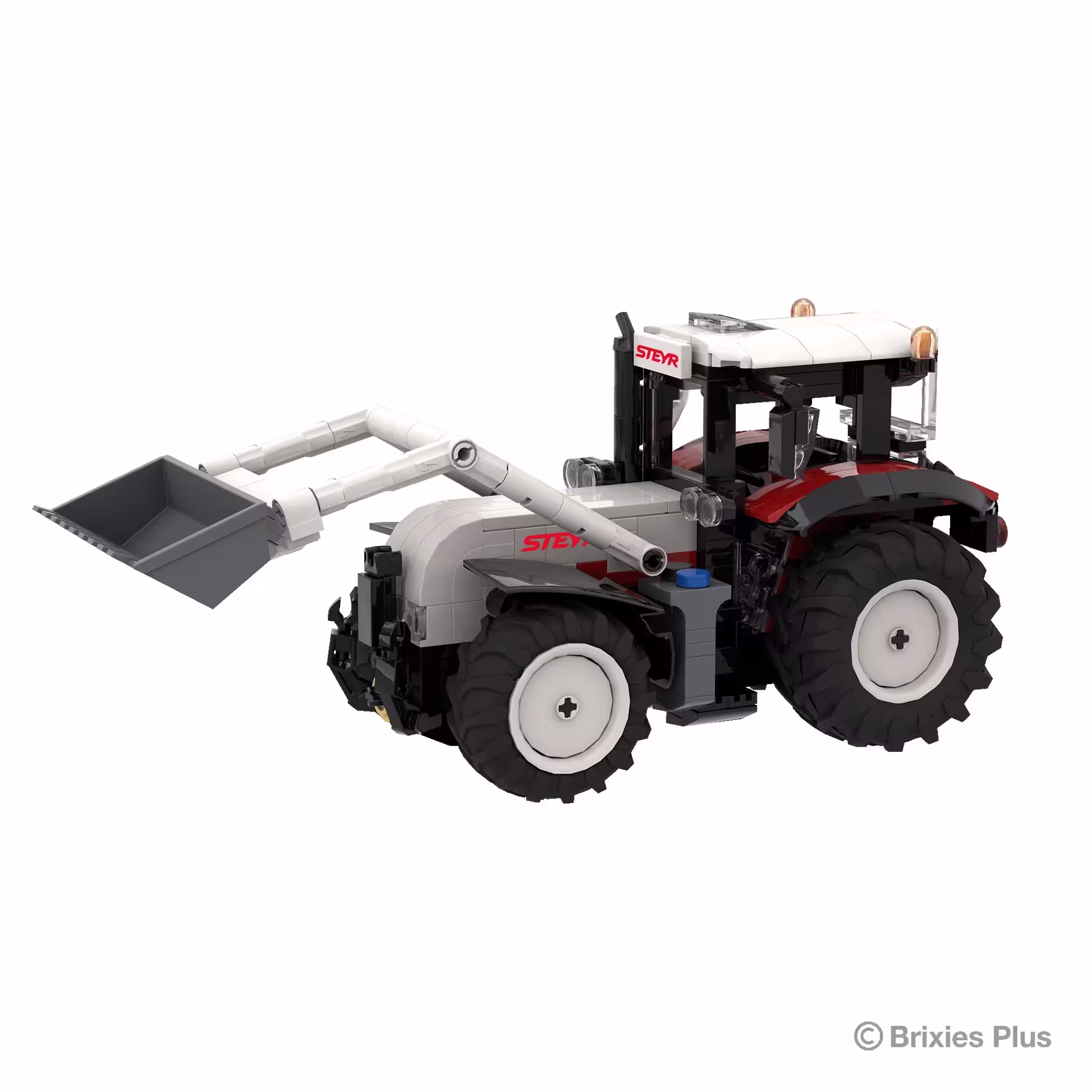 MA76655-1 Artikelname: BRIXIES Plus Steyr Profi Originalhersteller: Steyr von Brixies Plus im Maßstab: 1:32 Hersteller-Nr: 222.753