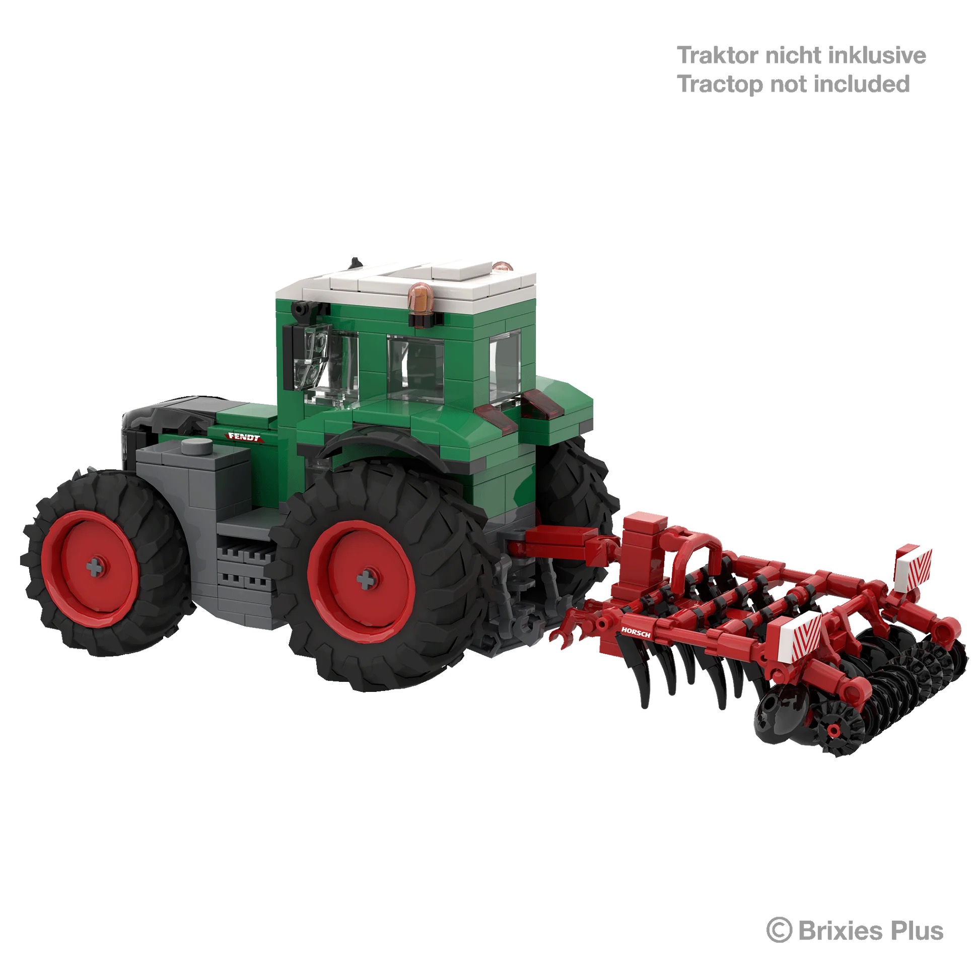 Horsch Terrano BRIXIES Plus Klemmbausteine Modell von Brixies Plus 1:32