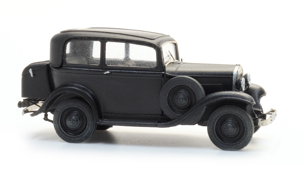 Opel 1.2L Limousine schwarz Modell von Artitec 1:87