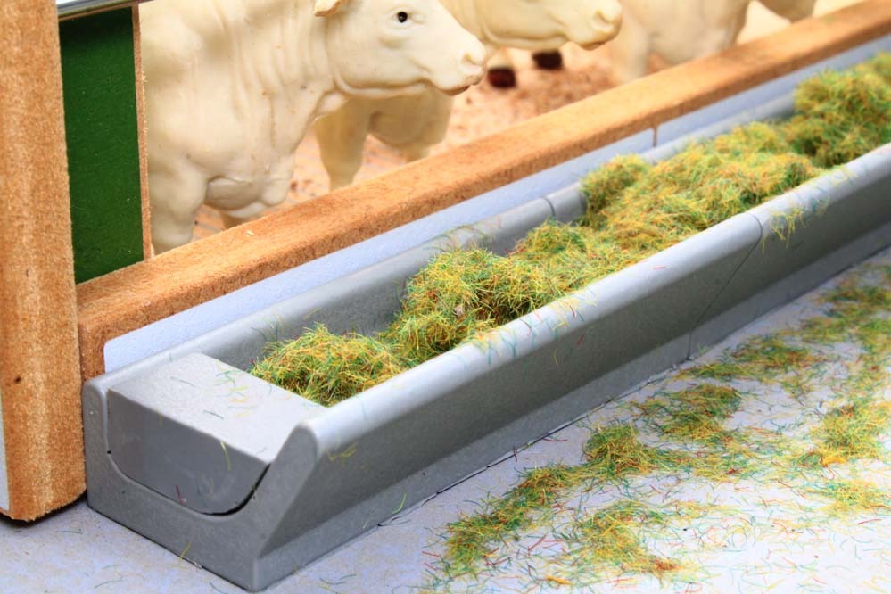 Betonfuttertröge (3er-Satz) Modell von Brushwood Toys 1:32