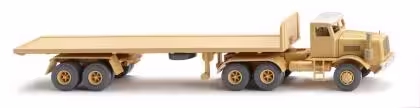 Flachpritschensattelzug (Kaelble) sandgelb Modell von WIKING 1:87 eilbote-onlineshop - Agrarfox