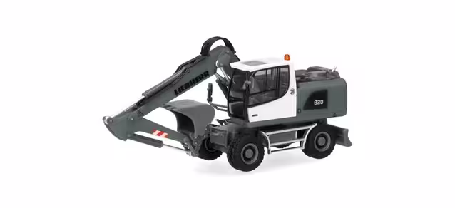 Liebherr Mobilbagger A920 Litronic grau/gelb Modell von Herpa 1:87 eilbote-onlineshop - Agrarfox