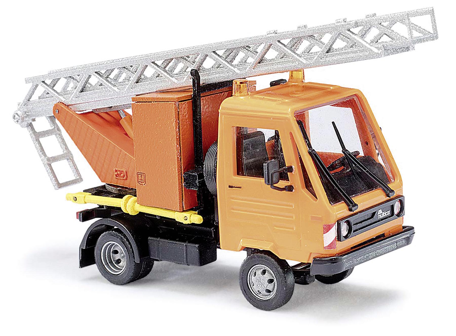 Multicar mit Drehleiter Modell von Busch 1:87