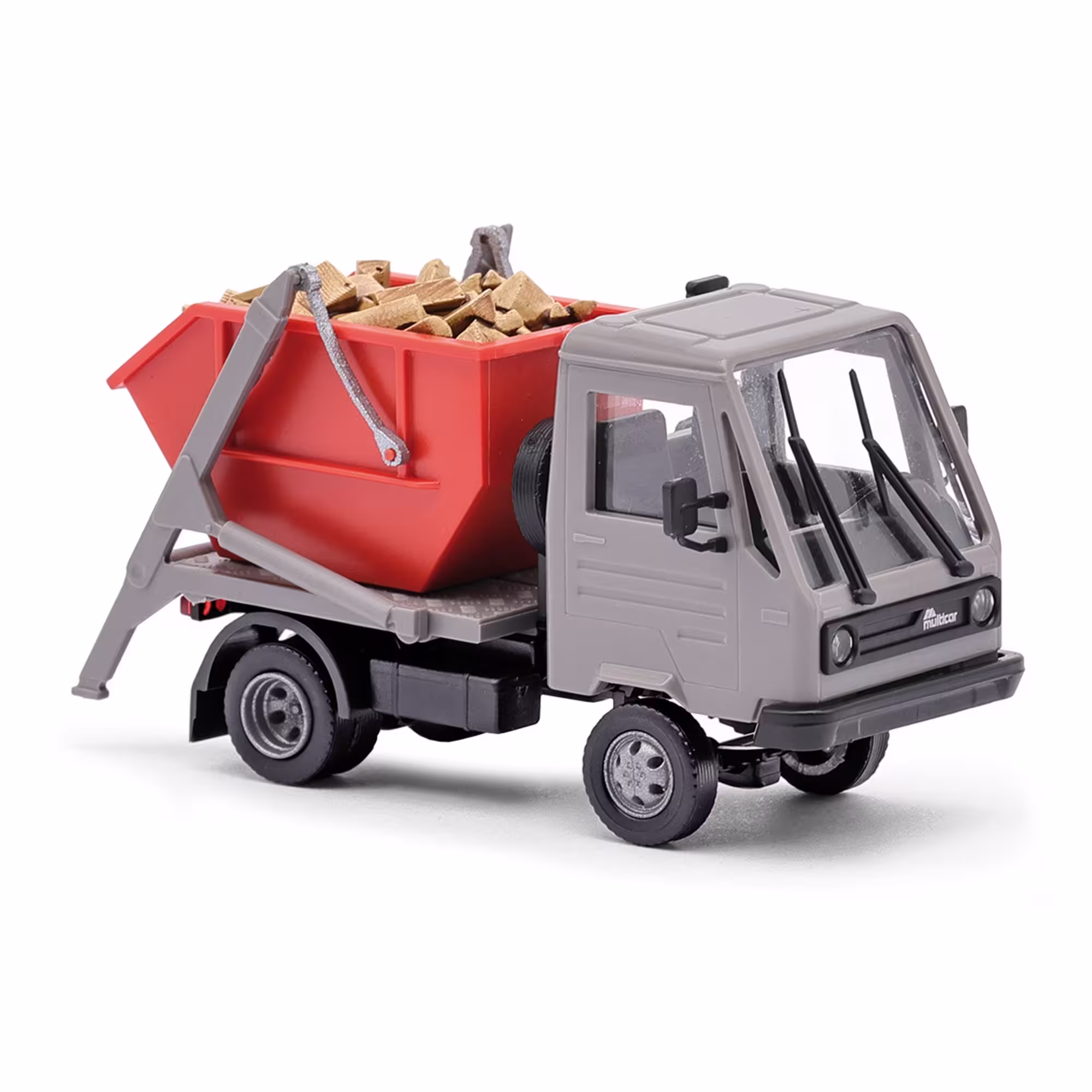 Multicar M26 mit Absetzkipper und Holzscheiten Modell von Busch 1:87 eilbote-onlineshop - Agrarfox