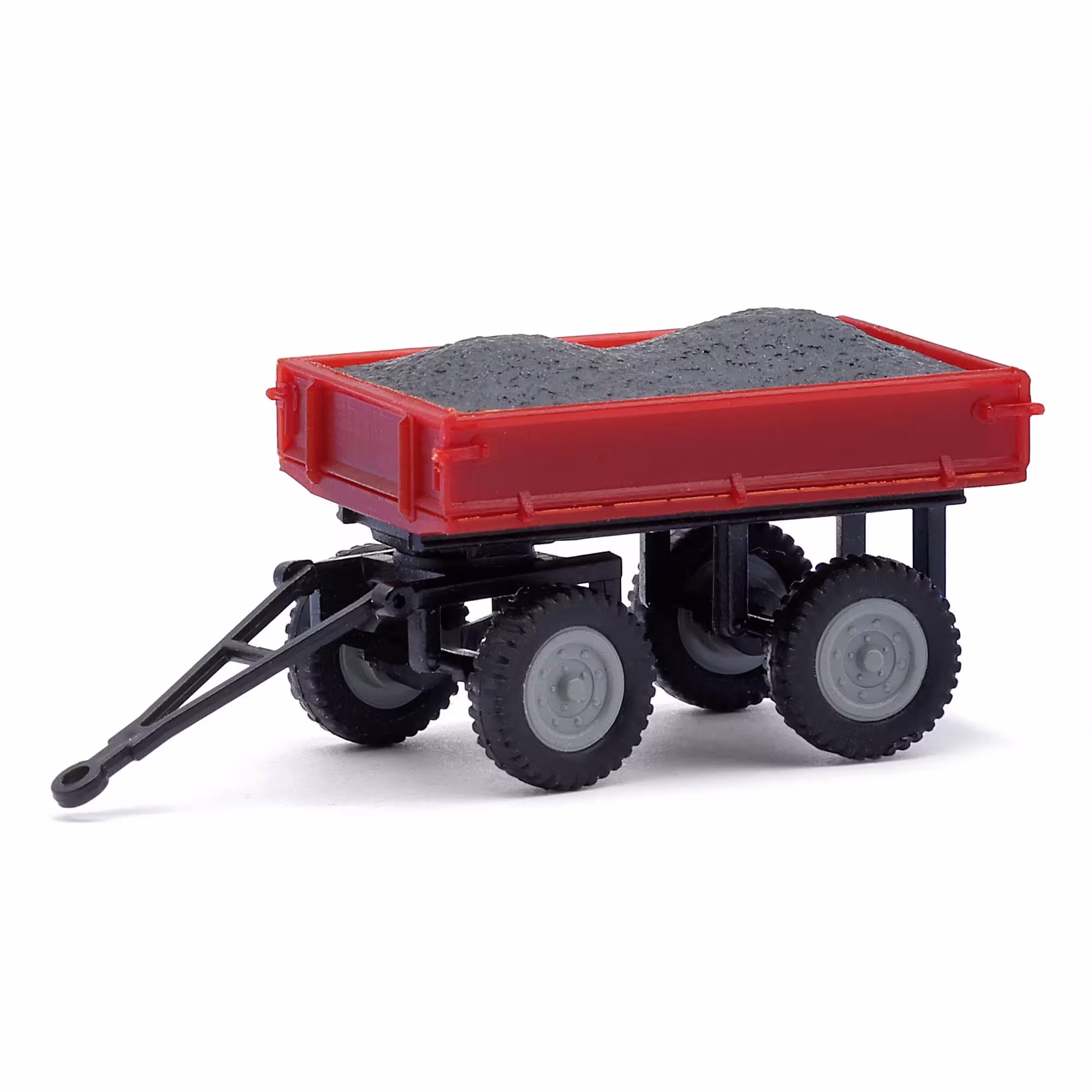 MA76410-1 Artikelname: Anhänger mit Kohleladung, Rot Originalhersteller:  von Mehlhose im Maßstab: 1:87 Hersteller-Nr: 210019508