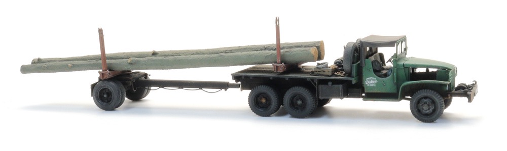 GMC CCKW-353 Holztransporter  Modell von  1:87