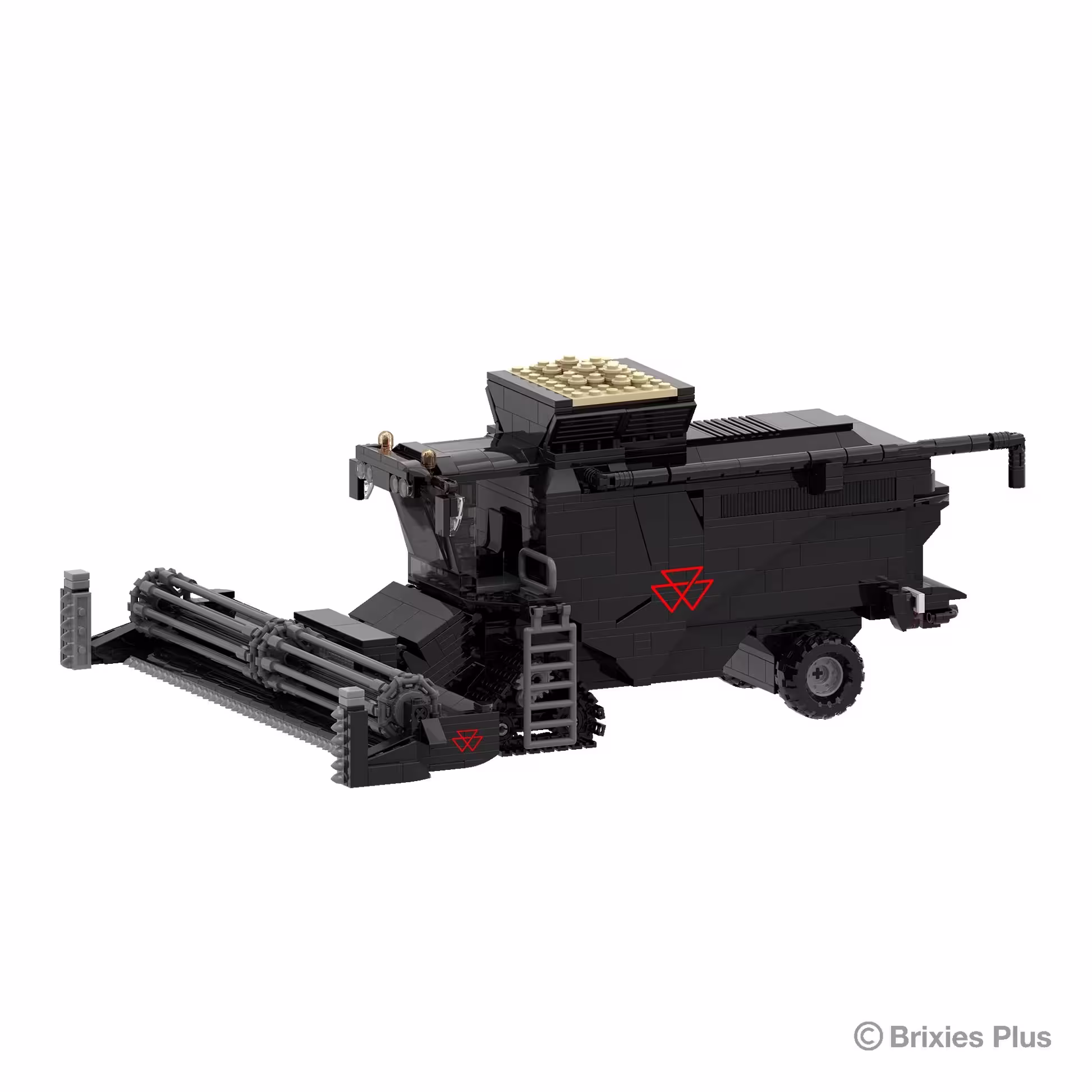 MA76640-1 Artikelname: BRIXIES Plus Massey Ferguson Ideal Mähdrescher Originalhersteller: Massey Ferguson von Brixies Plus im Maßstab: 1:32 Hersteller-Nr: 222.760