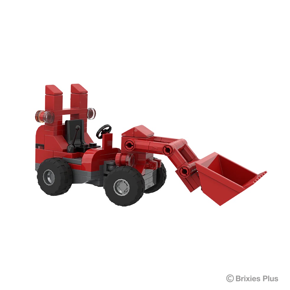 Hoflader BRIXIES Plus Klemmbausteine Modell von Brixies Plus 