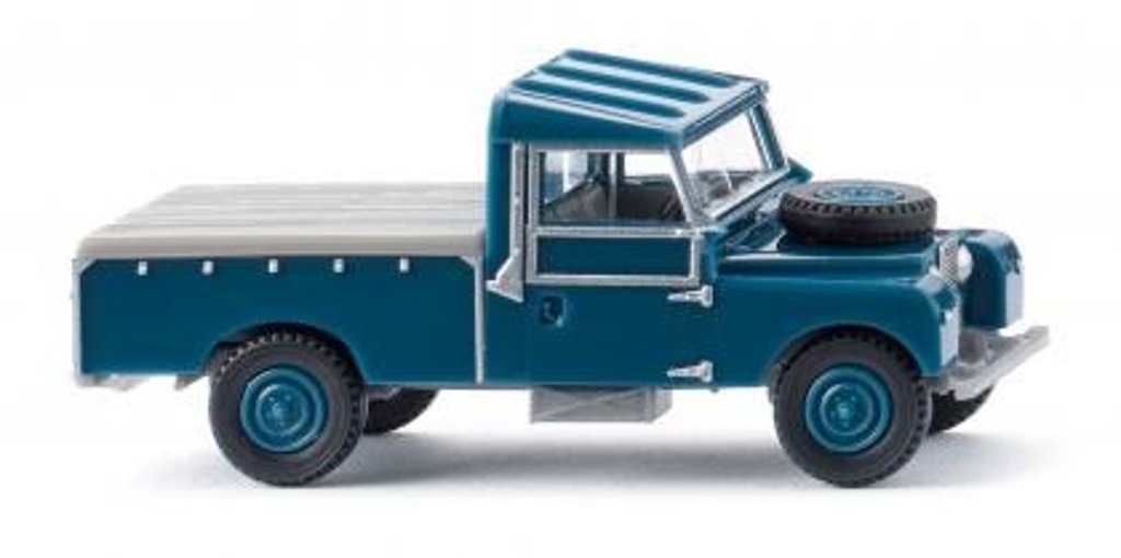 Land Rover Pickup - azurblau Modell von WIKING 1:87