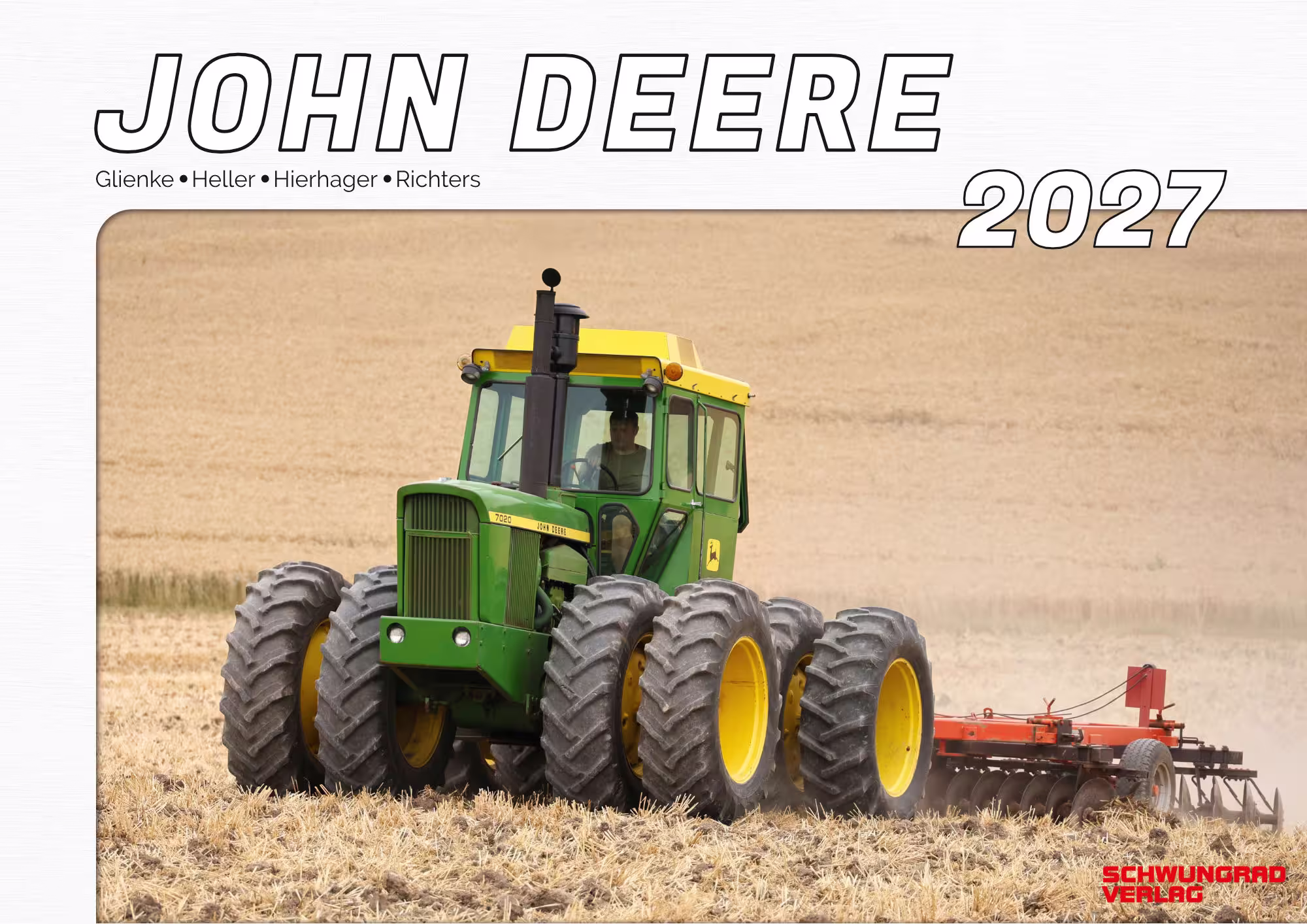 DA76971-1 Artikelname: John Deere Monatskalender 2027 Originalhersteller: John Deere