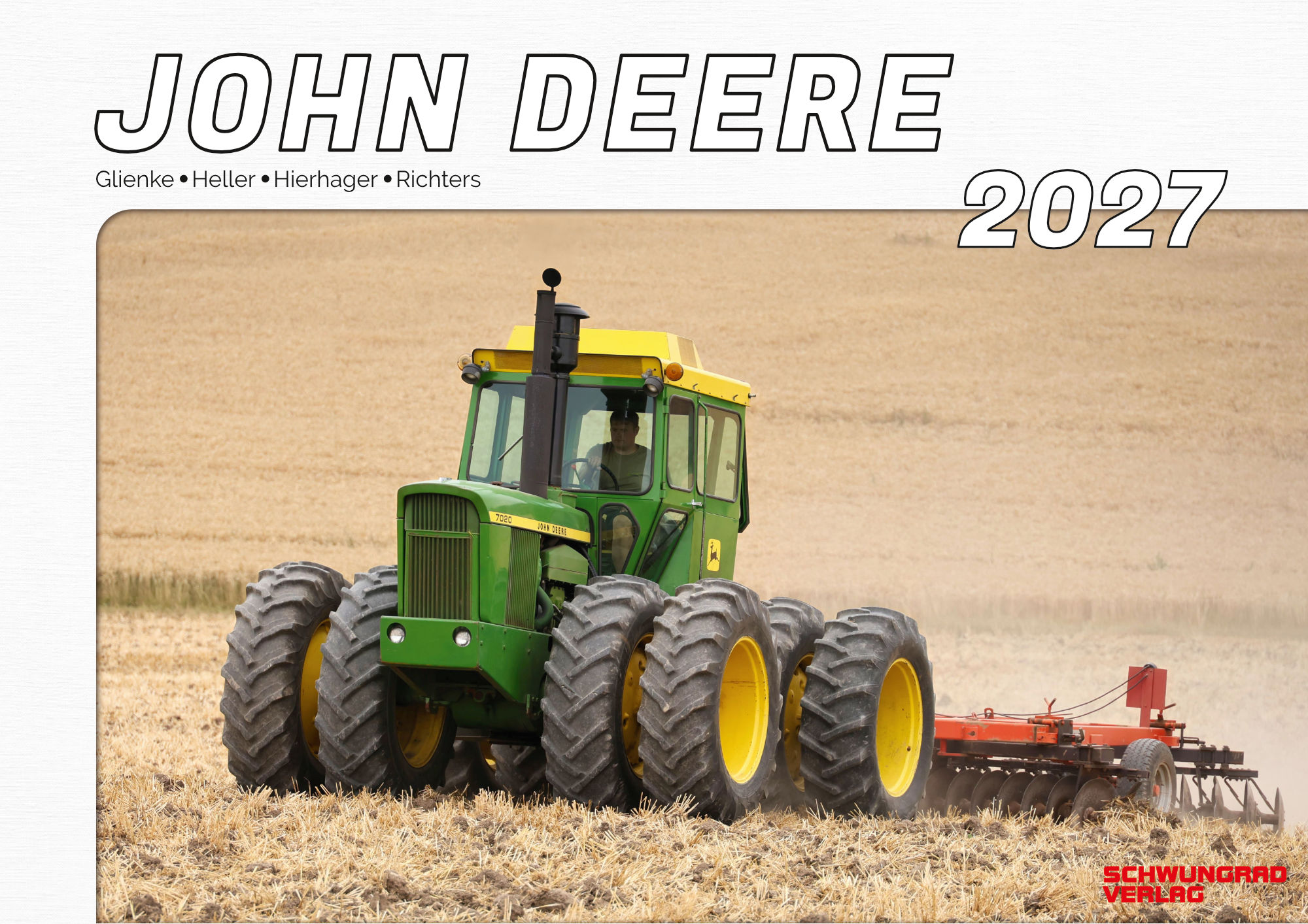 DA76971-1 Artikelname: John Deere Monatskalender 2027 Originalhersteller: John Deere