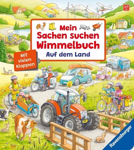 Mein Sachen suchen Wimmelbuch Auf dem Land  eilbote-onlineshop - Agrarfox