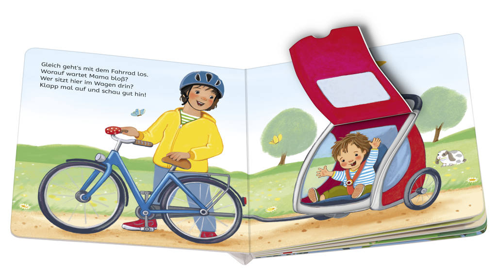 Was siehst du? Klapp auf klapp zu. Meine Fahrzeuge