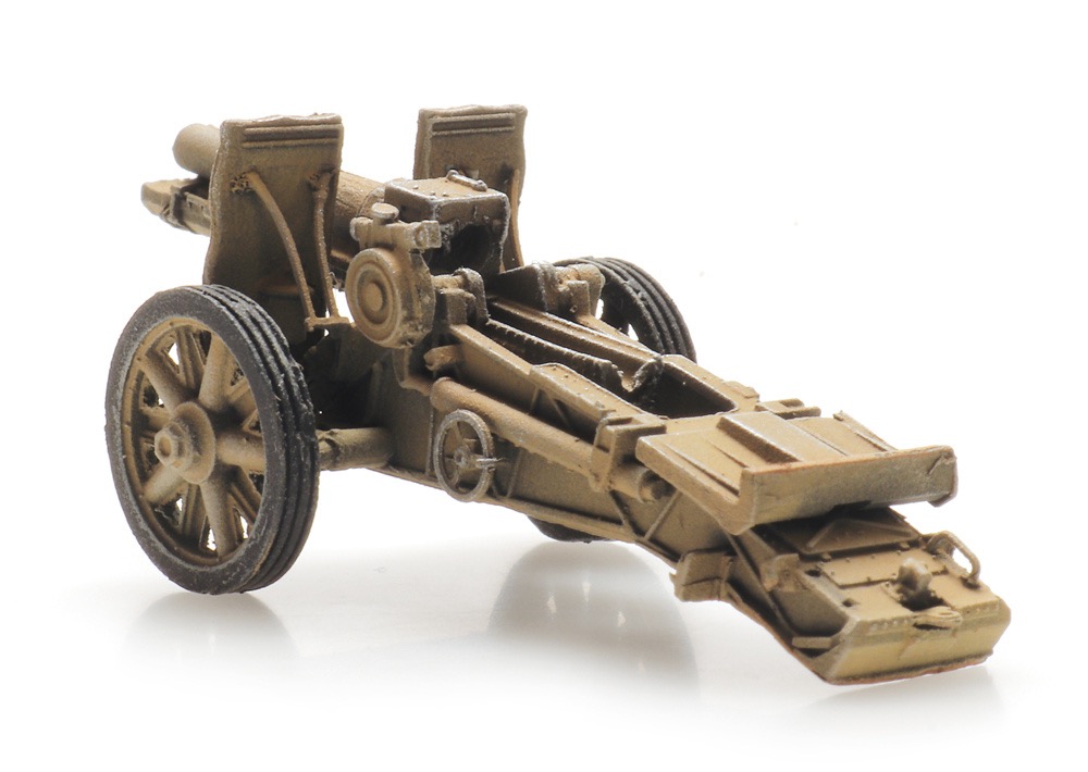 15 cm sIG 33 (schweres Infanterie Geschütz 33) Afrika Modell von Artitec 1:87